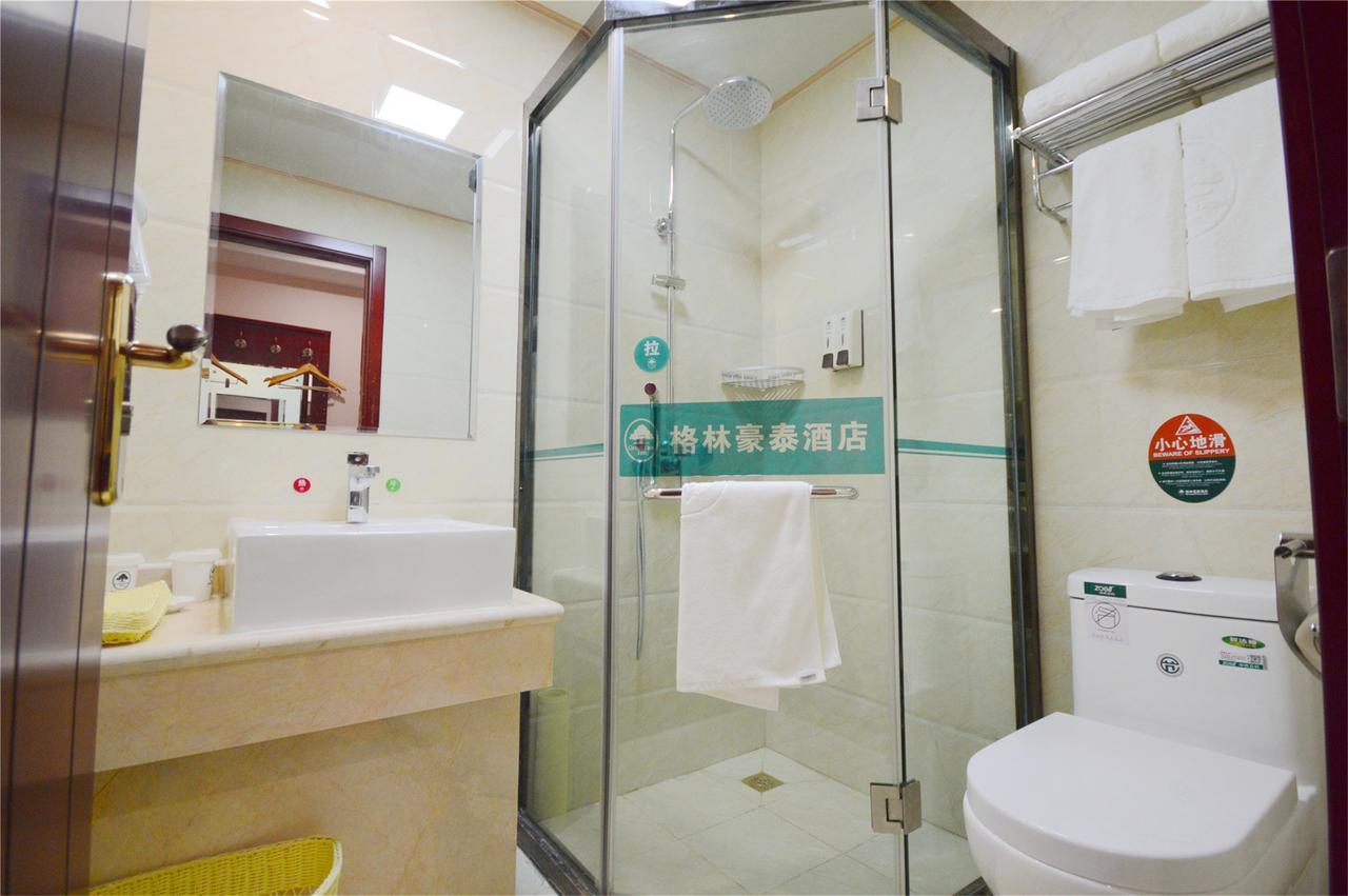 Greentree Inn Shandong Qingdao Development District Sdust Express Hotel Eksteriør billede