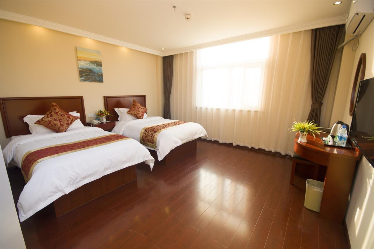 Greentree Inn Shandong Qingdao Development District Sdust Express Hotel Eksteriør billede