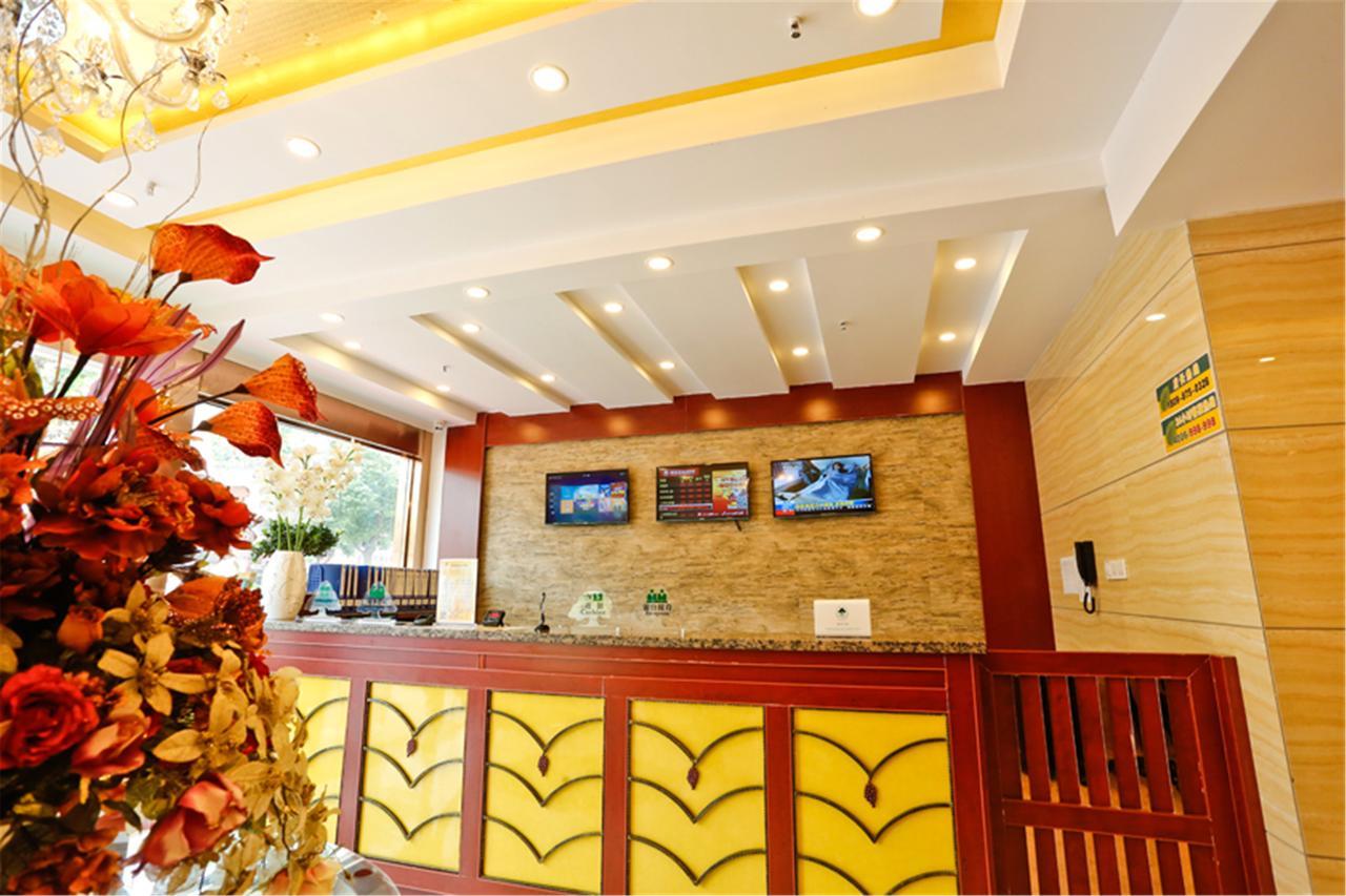 Greentree Inn Shandong Qingdao Development District Sdust Express Hotel Eksteriør billede